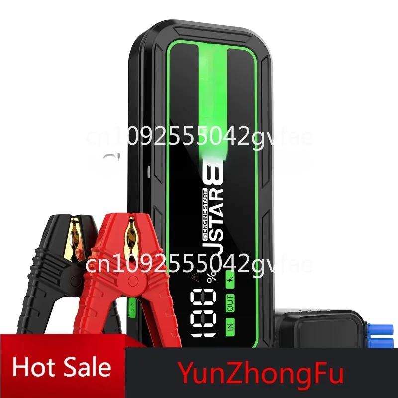 Car Booster Portable Jump Starter Power Bank 3000A Peak Current LED Light Jumpstart Starting Device Wholesale Factory