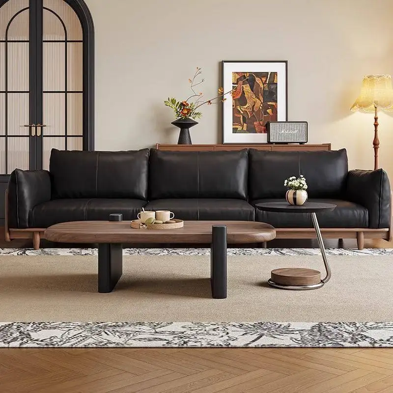 

&c Simple Vintage-style Coffee Table for Modern Homestay, Special-shaped Tea Table for Living Room, Suitable for Home Use.