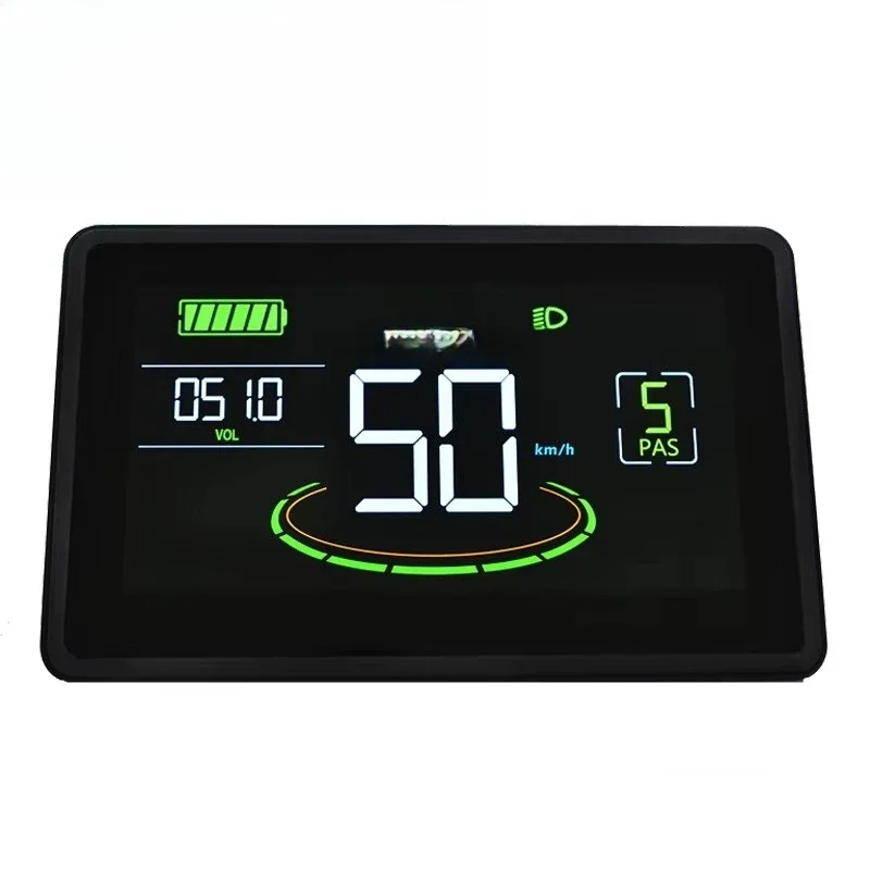 

Electric Bicycle Computer with Lcd Display Meter 24V/36V/48V/60V E Scooter Panel Color Screen