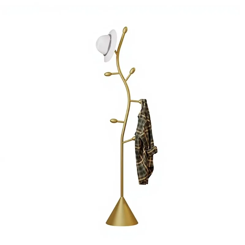 Modern Red Metal Coat Rack for Living Room Floor Type Wind Rack Home Furniture