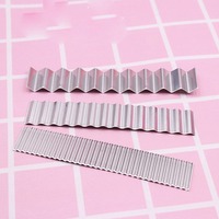 Stainless Steel Pottery Lace Knife Clay Wave Blade Lace Cutter Set Wave Knife Tool Fimo Slices Clay Modeling Tools