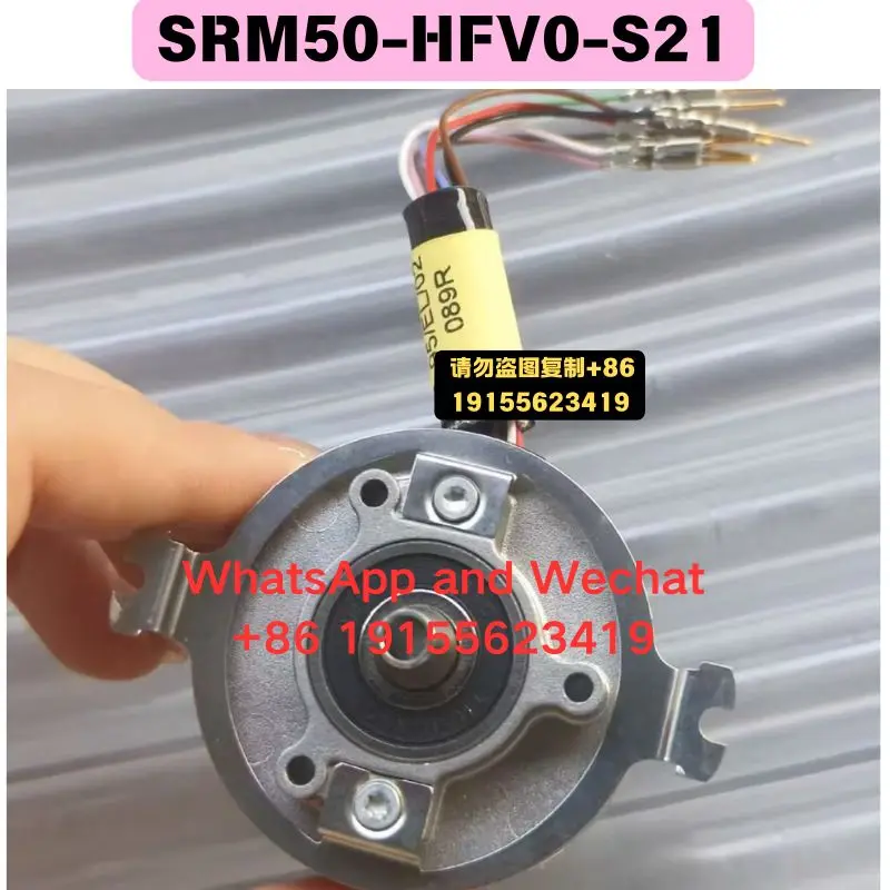 Used OEM disassembled parts SRM50-HFV0-S21 encoder Functional test OK Quick delivery
