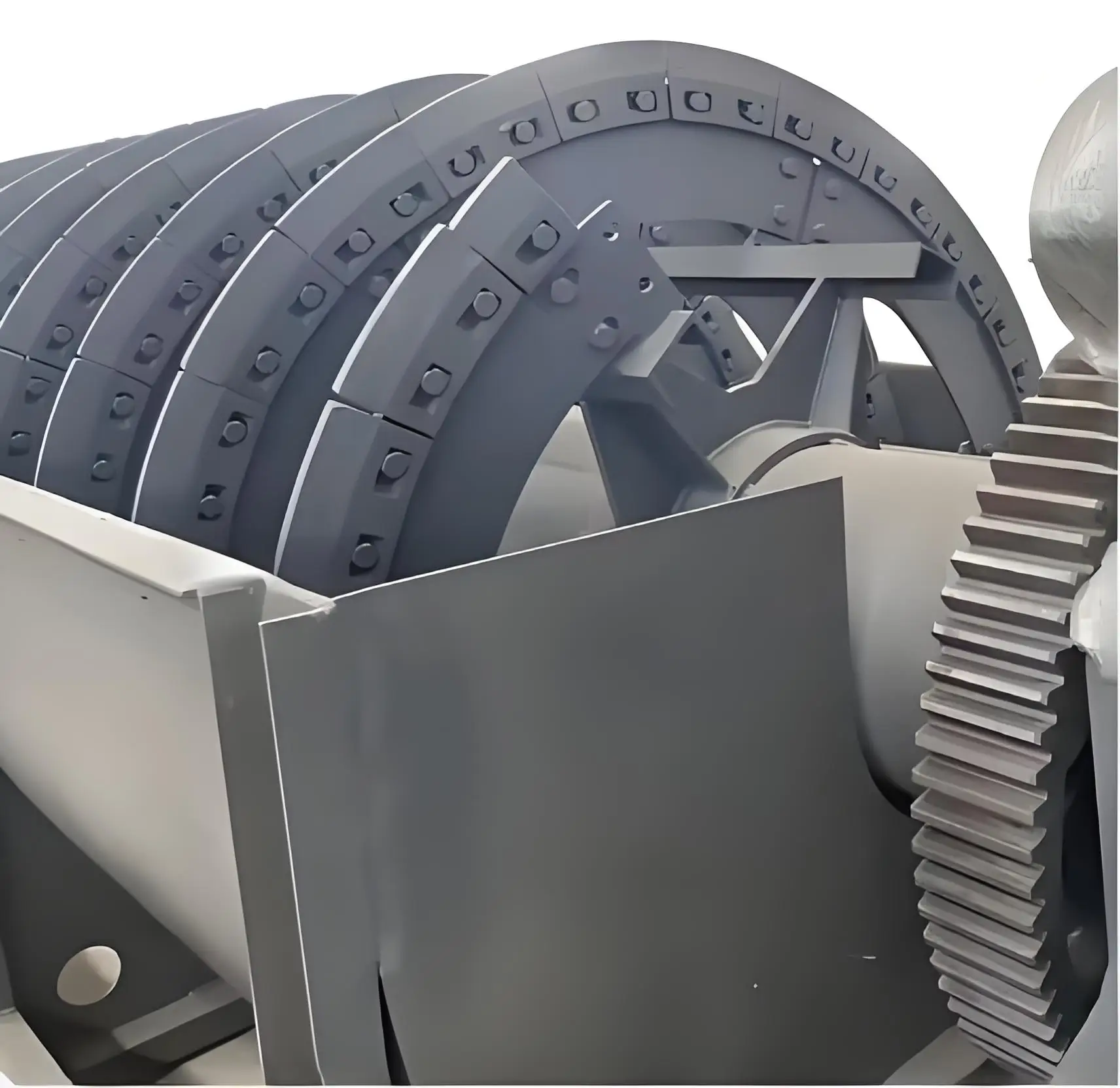 Wear-Resistant Materials Double-Helix Screw Auger Conveyor For Ore Processing