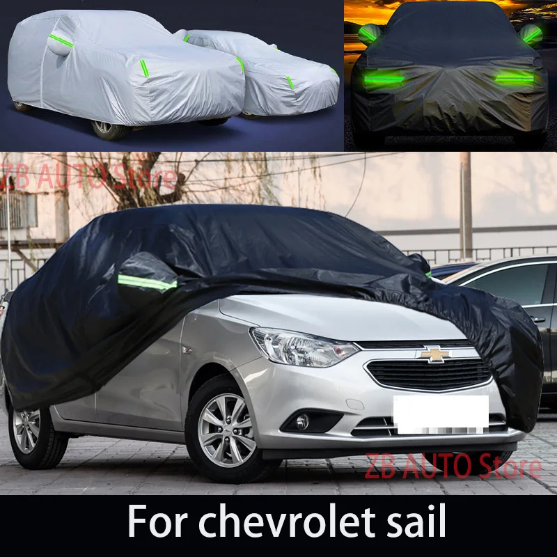 

For chevrolet sail Outdoor Protection Full Car Covers Snow Cover Sunshade Waterproof Dustproof Exterior Car accessories