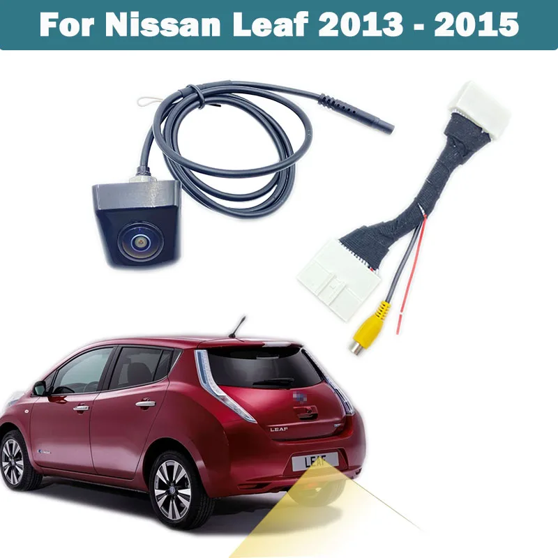 Tylna kamera cofania HICAMRUI do radia OEM Nissan Leaf 2013-up z kolorowym wyświetlaczem 4,3 cala