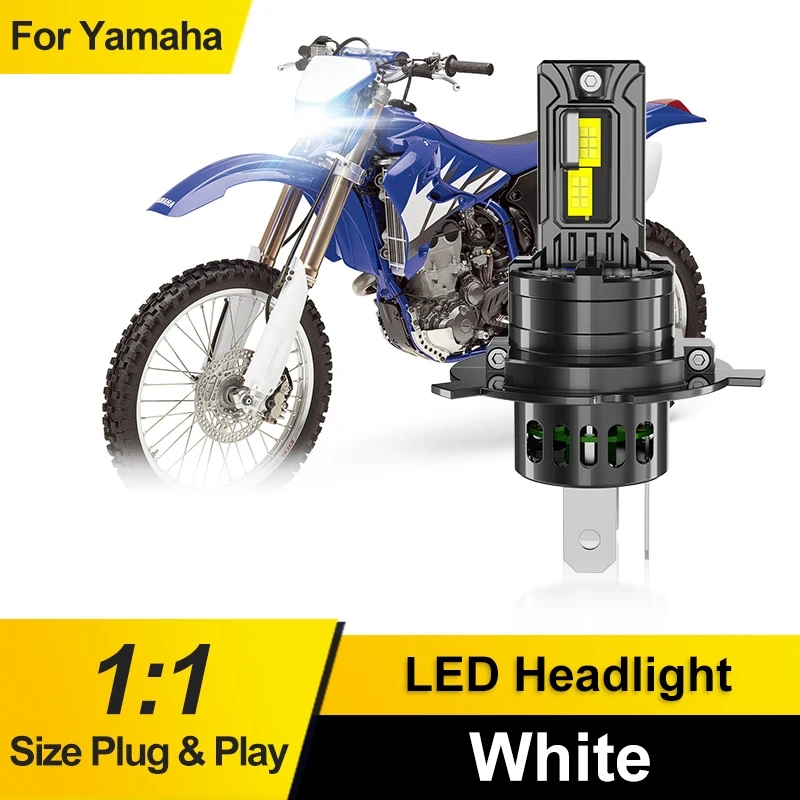 1/2PCS H4 High And Low Motorcycle Headlights For BMW R Nine T 2014-2019 Yamaha XT 660 X XJ6 WR250X RS Venture WR450F 2003-2015