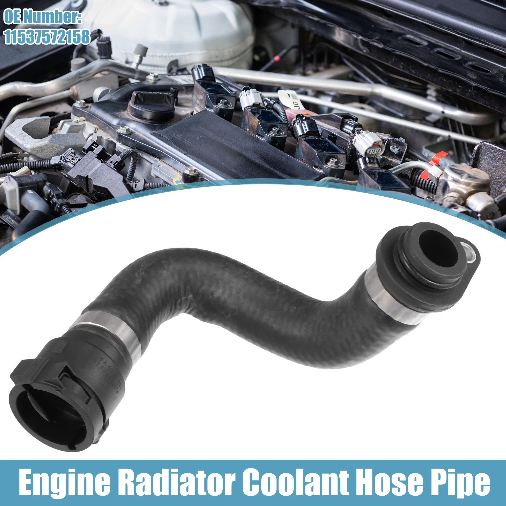 

UXCELL Шланг обогревателя охлаждающей жидкости радиатора для BMW 1 (E81) 116 i 2007-2011 No 11537572158