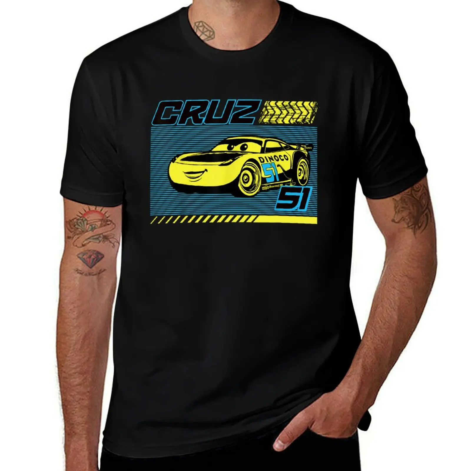 

Cruz Ramirez T-Shirt man t shirts for men cotton tshirt 100% t shirts for man slim fit T-Shirt
