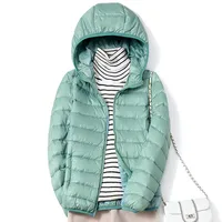 13 Color 2023 New Arrivals Women Fashion Short Ultralight Thin Packable Puffer Jackets Female Sweet Style Korean Down Coats 3