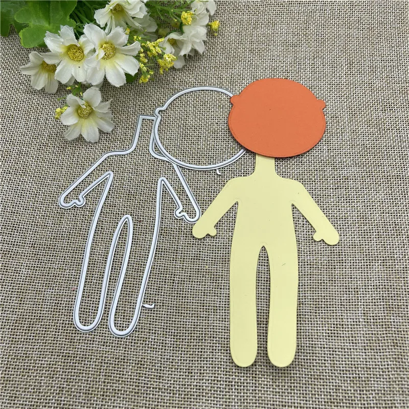 Рамка для рукоделия для мальчиков, металлические трафареты для резки, трафареты для DIY, скрапбукинга, декоративное тиснение, шаблон ручной работы