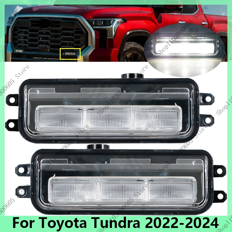 

Передний бампер, противотуманная фара для Toyota Tundra 2022 2023 2024, противотуманная фара, автомобильный передний бампер, противотуманная фара в сборе