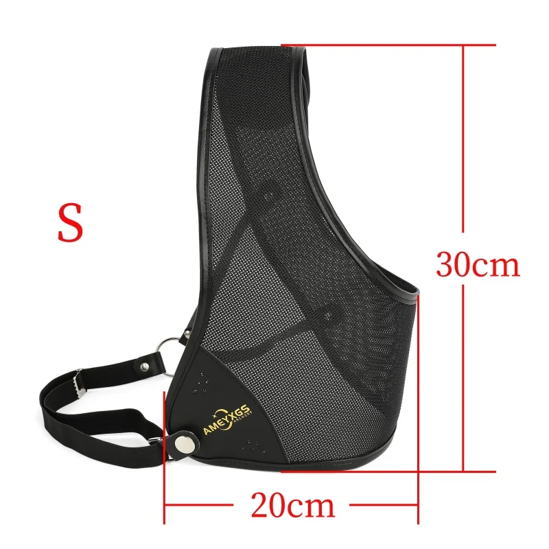 1pc Archery Adjustable Chest Guard Protection Durable Traditional Recurve Bow Fabric for Shooting Hunting Accessories