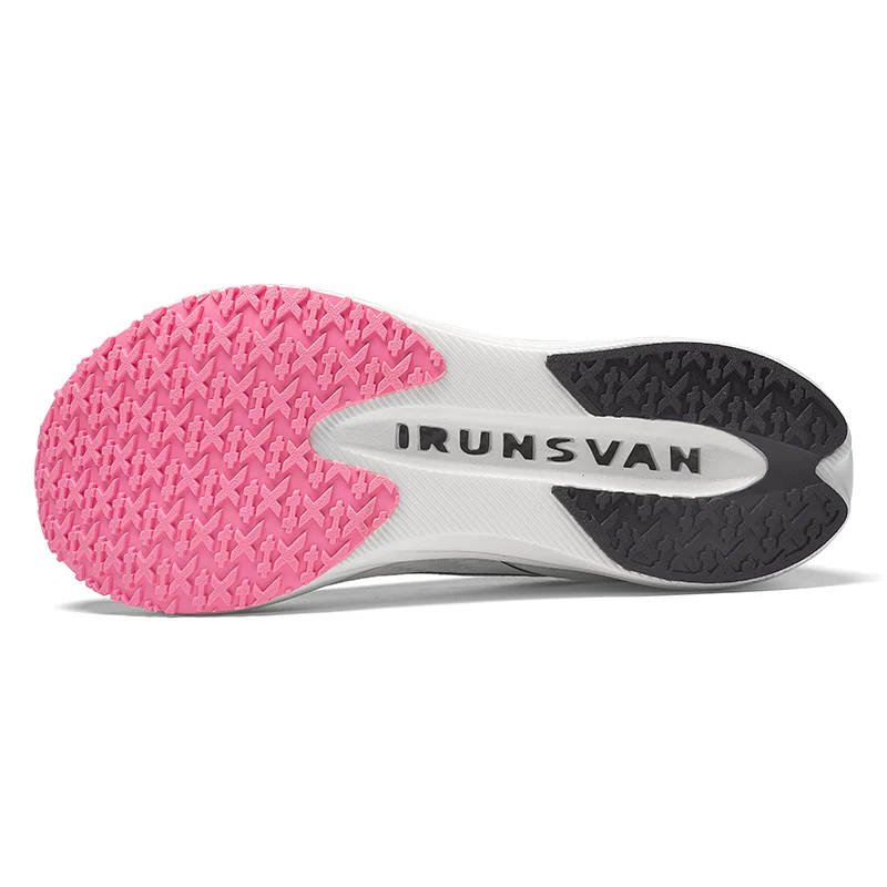 IRUNSVAN Full length Carbon Fiber Board Running Shoes Marathon Racing Physical Examination Training Shoes for Men