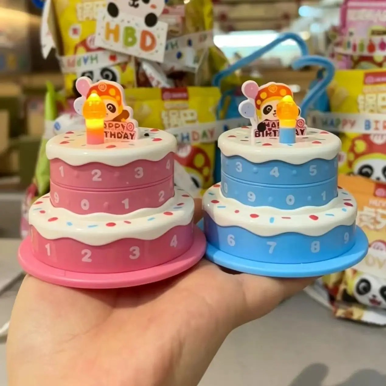 ライトデコレーション付きカレンダーケーキおもちゃ、日付変更可能、女の子のハート型誕生日プレゼント、中国製小型インフレータブルおもちゃ
