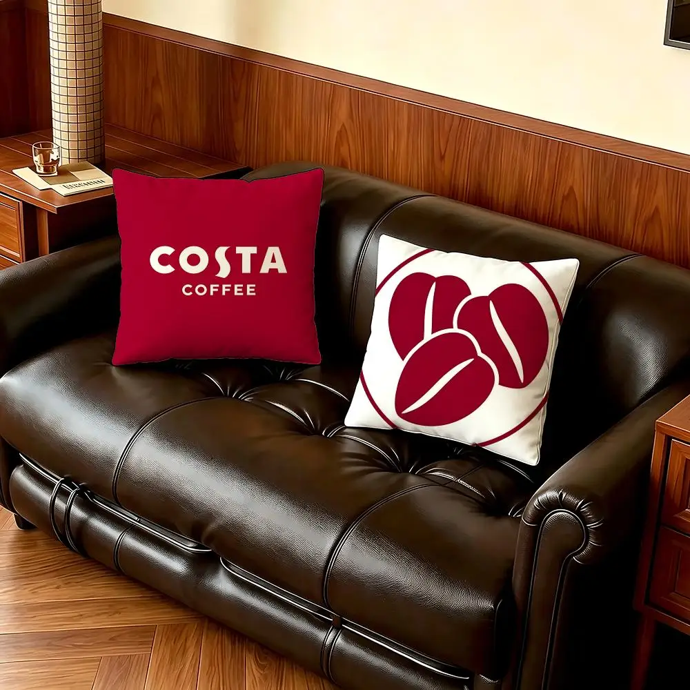 Drink C-CostaS Cushion Cover 4Pcs Ultra Soft Short Plush Pillow Covers 40x40 45x45 Boho for Sofa Bedroom
