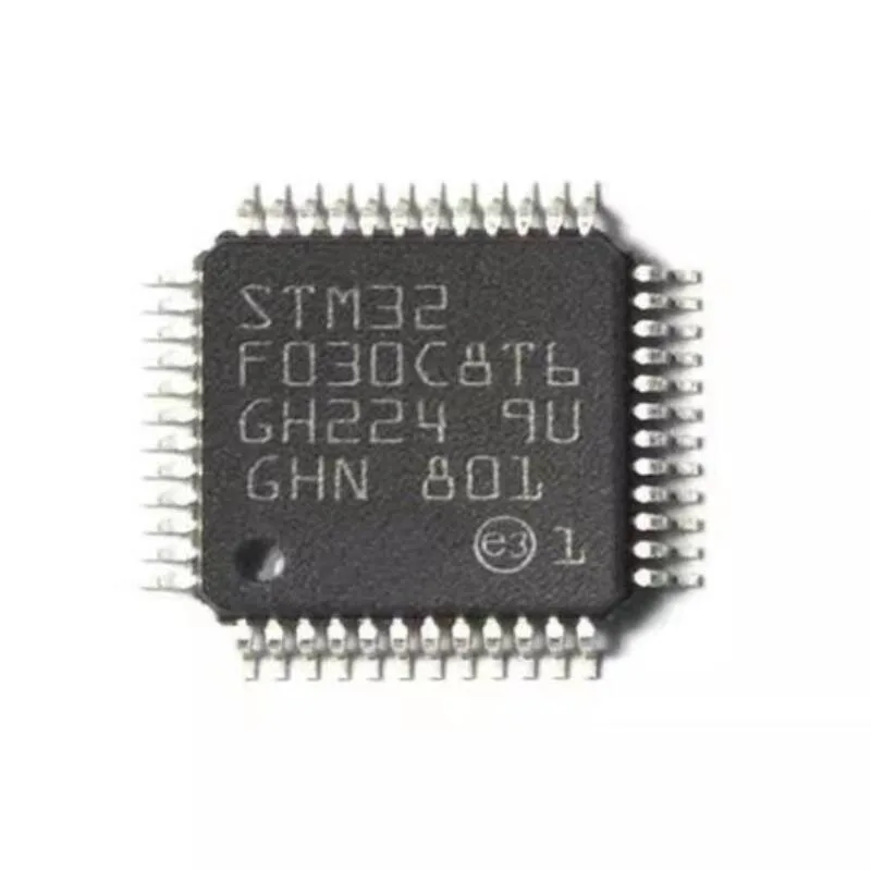 STM32 F030C8T6 32F030C8 STM32F030C8T6TR LQFP48 MCU (ячество продукции: 10 шт.)