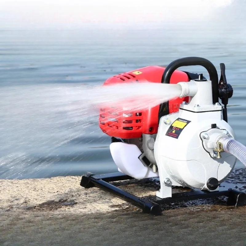 Water pump  wireless irrigation agricultural four-stroke small high-lift sprinkler self-priming