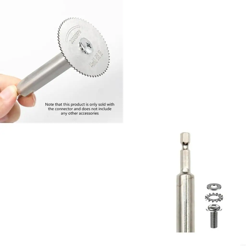 

Sawing Blade Hexagon Shank Rod Featuring Screw & Washer Strong High Carbon Steel