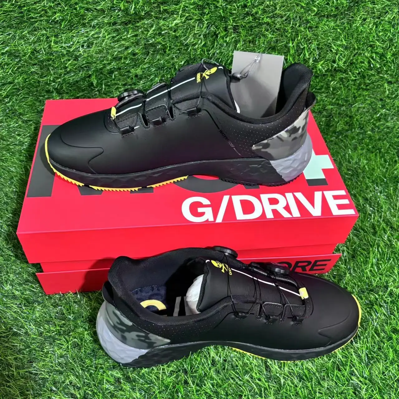 G/drive Golfs chuhe Herren schuhe trend ige Off-Court-Trainings schuhe Knopf rotation leicht wasserdicht bequem