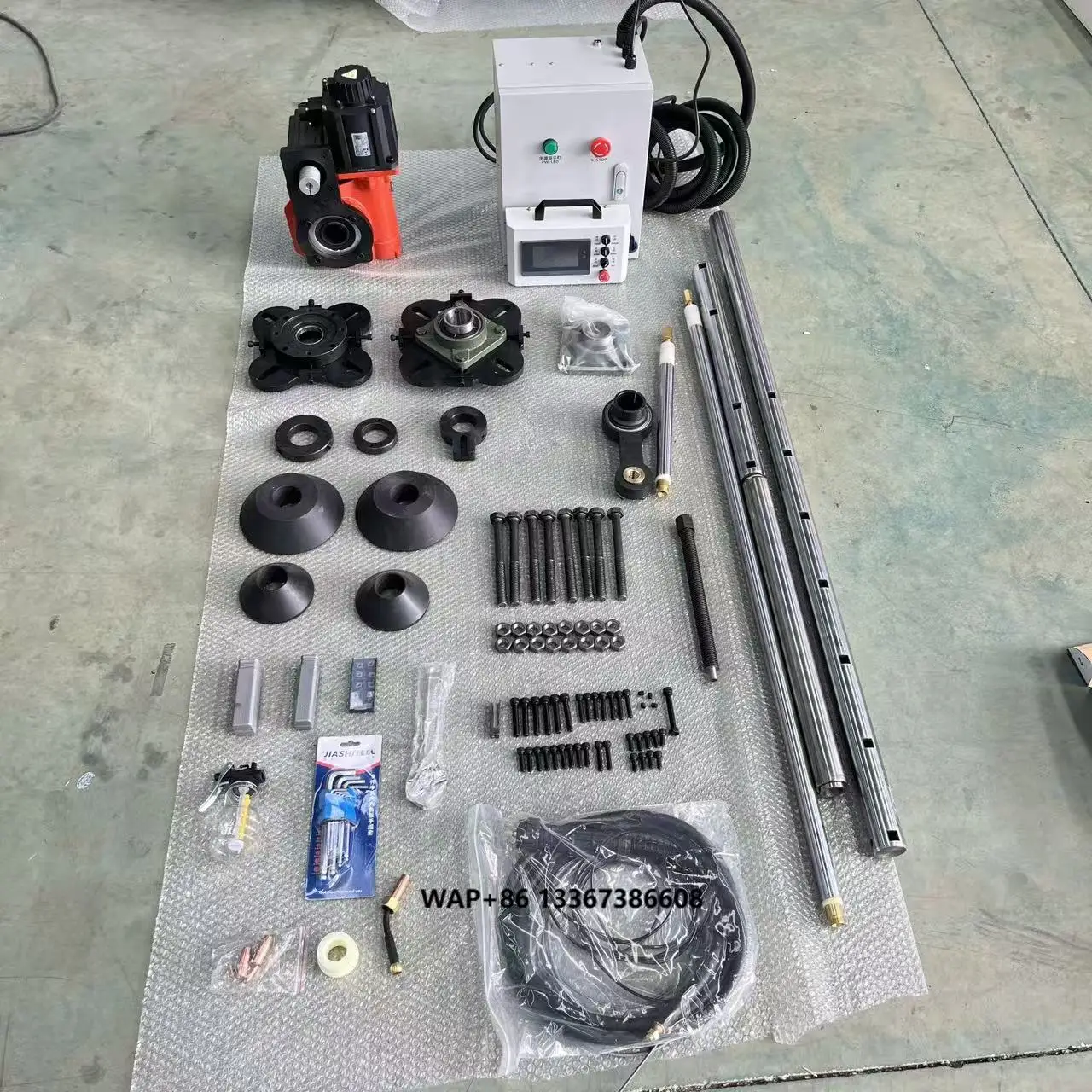 Portable Horizontal CNC Line Boring and Welding Machine 2-in-1 Tool with Core Motor Component XDT50
