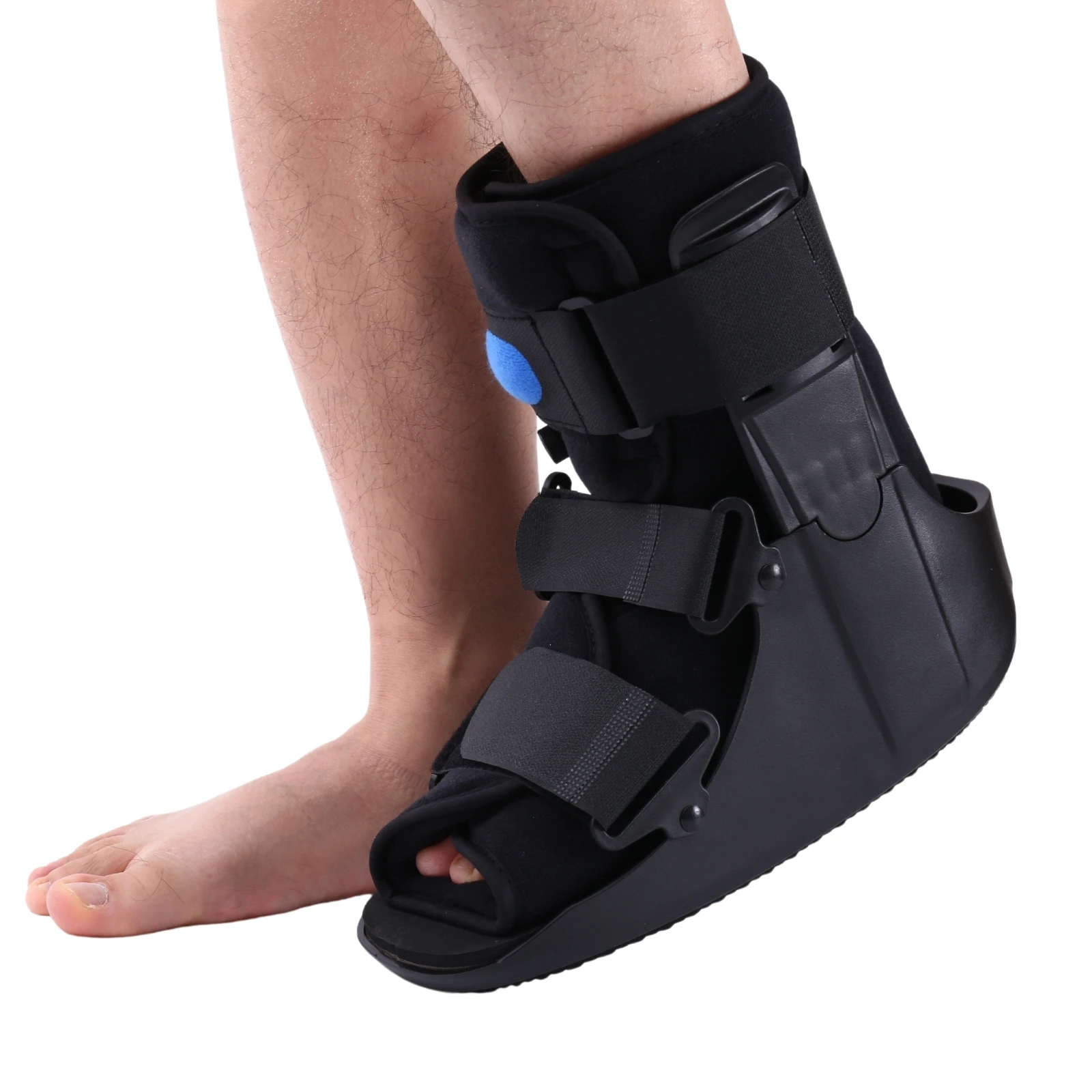 Short Air Walking Fracture Boot, Medical Inflatable Orthotic Boot for Broken Foot Fractures Sprains and Ankle Injuries