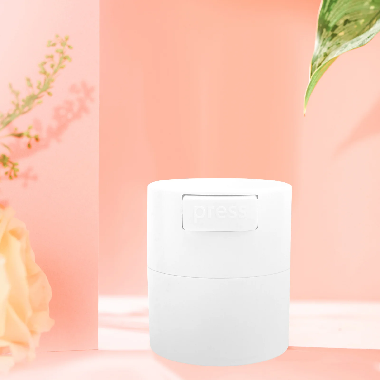 1 個まつげ接着剤収納ボックス高級素材耐久性のあるプレスタイプデザイン除湿シール大容量ポータブル軽量