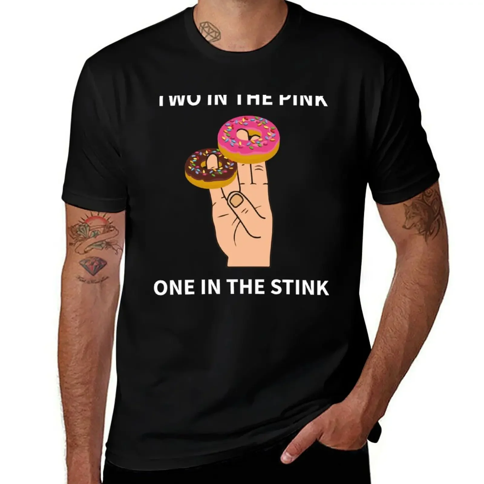 

two in the pink one in the stink T-Shirt oversized new edition summer 2025 Blouse mens t shirts top quality