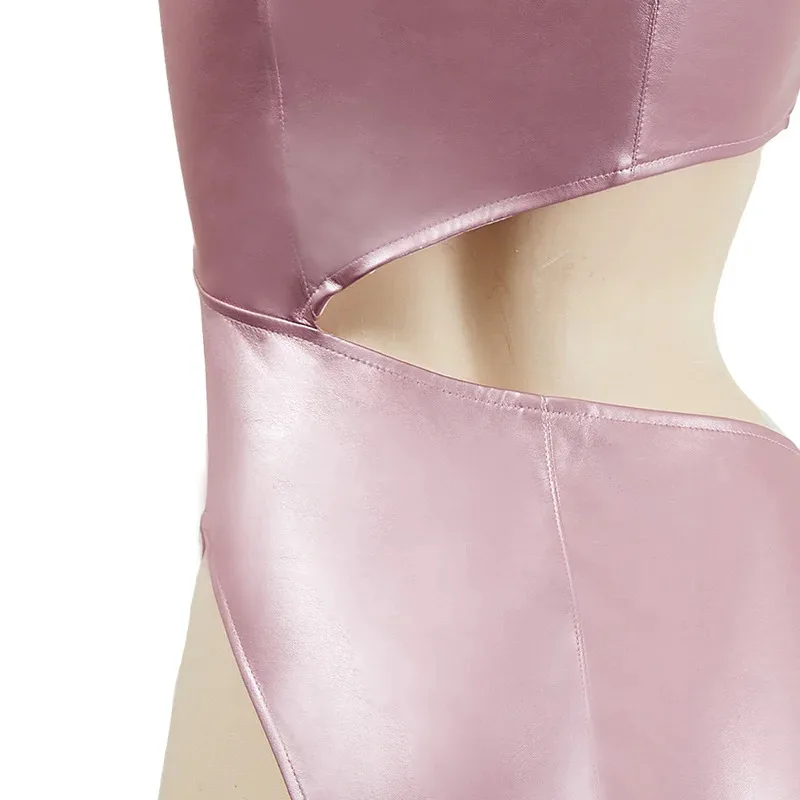 Sue Cosplay Fantasy Pink Workout Outfit 2024 Movie Substance Costume Disguise Adult Women Roleplay Fantasia Outfits Female