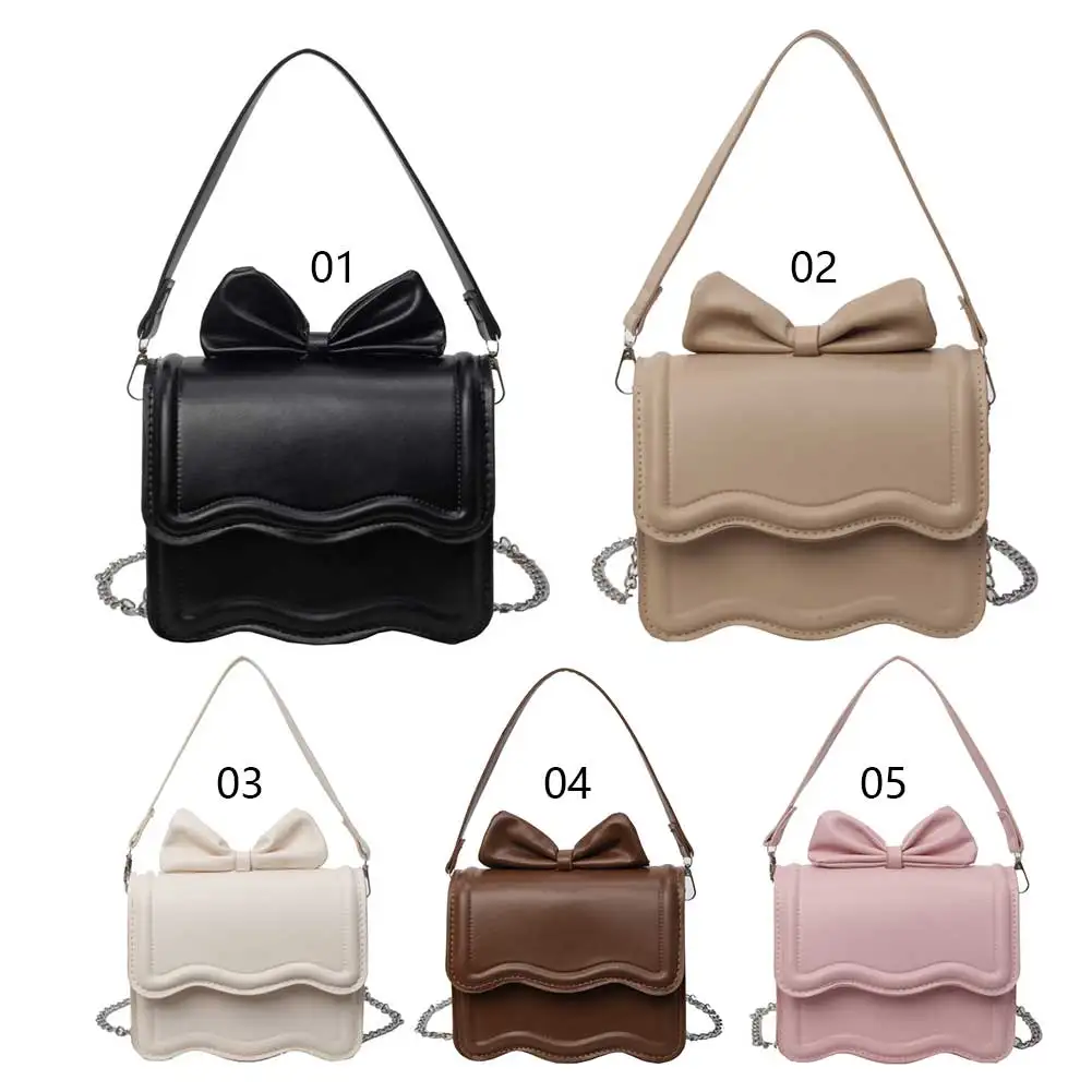 

Women Crossbody Bag Removable Strap PU Leather Small Square Shoulder Bag Chain Satchel Purse for Spring Summer Traveling Party