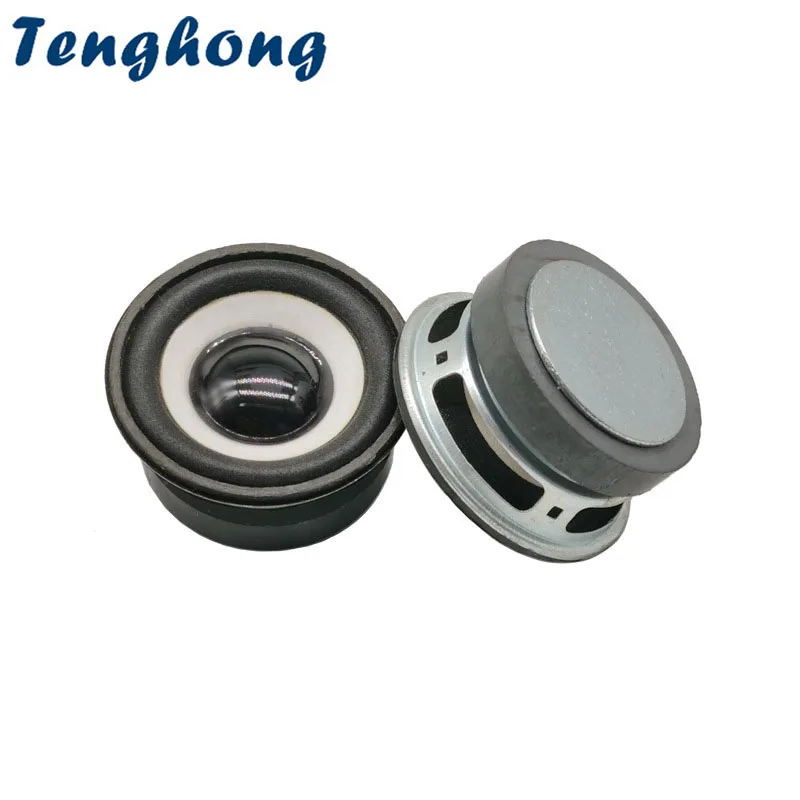 Tenghong 2 قطعة 2 بوصة AI روبوت سمّاعات بلوتوث وحدة 52 مللي متر 4 أوم 3 واط 45 المغناطيسي فقاعة حافة المحمولة مكبر صوت لتقوم بها بنفسك #1