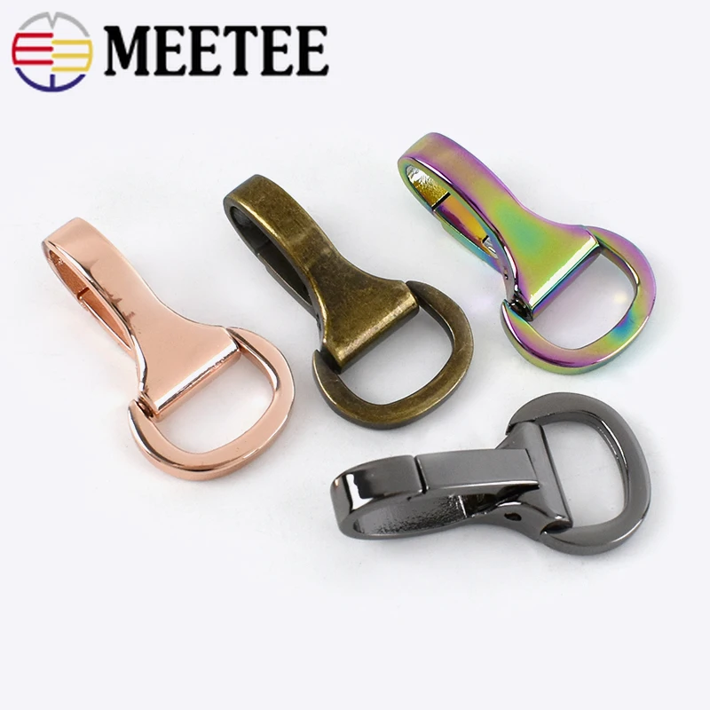 5/10 pz Meetee 15mm borsa in metallo fibbie borsa cinghie catenacci aragosta moschettone collare per cani Clip accessori per il cucito fai da te