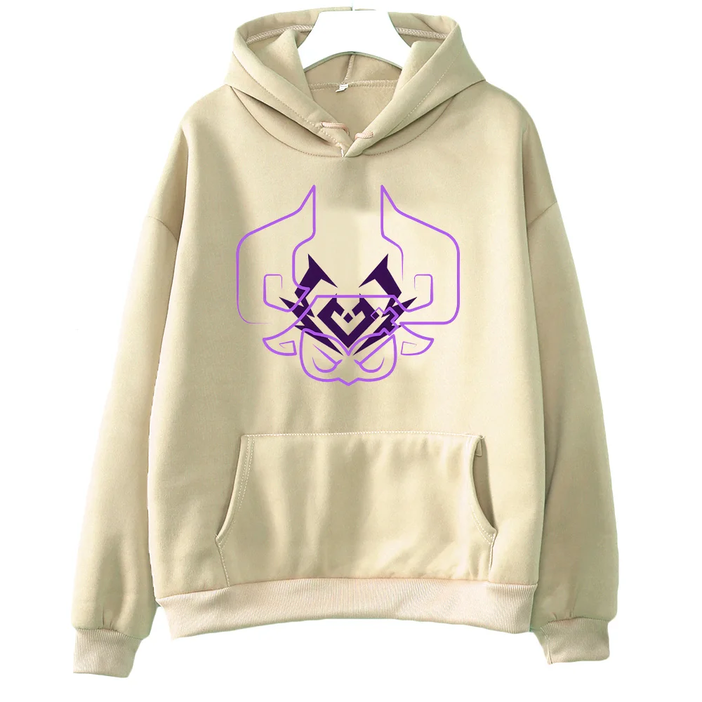 Genshin Impact Varesa Hoodies 2025 Hot Game Anime Sweatshirts Adorable Women/men Clothing Kawaii Retro Aesthetic Pullover Casual