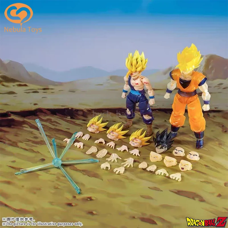 

Demoniacal Fit Dragon Ball Father And Son Gohan Goku Action Figure Anime Statue Collection Model Doll Kid Toy Birthday Gift