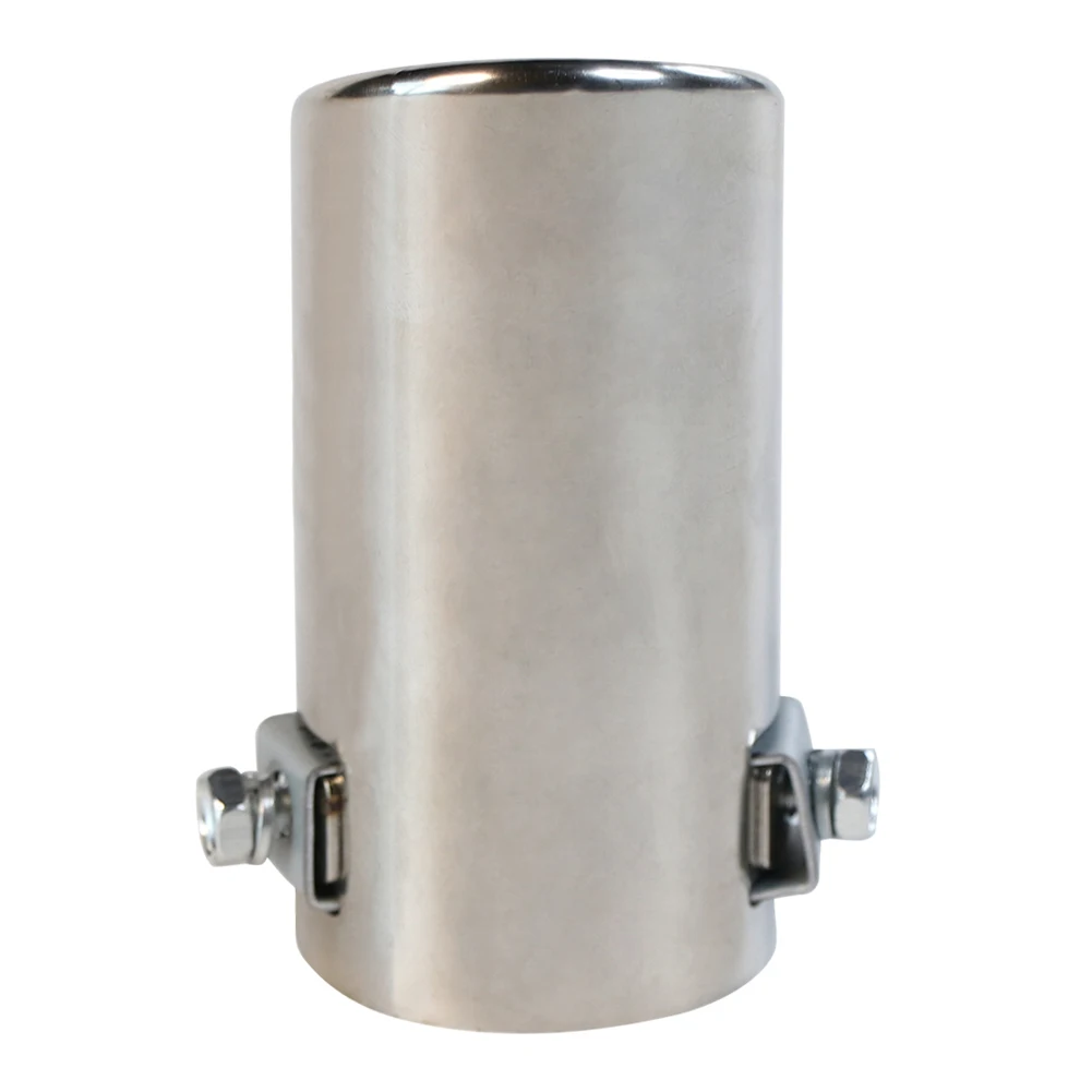 High Quality Car Auto Vehicle Chrome Exhaust Pipe Tip Muffler Steel Stainless Trim Tail Tube Silencer Dropshipping