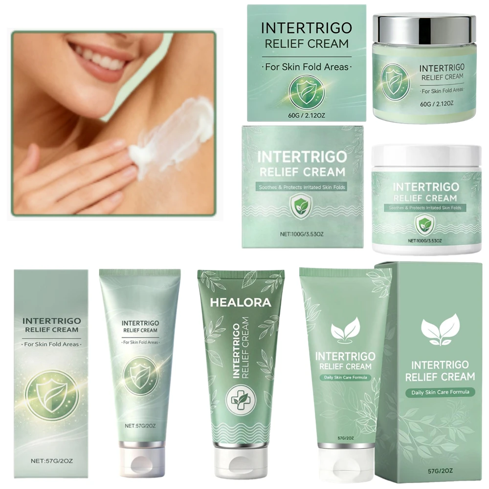 57g Skin Abrasion Cream, Soothing Non-Greasy Anti-Chafing Reduce Friction Lotion for Women Men Underarm Thigh & Skin Fold Care