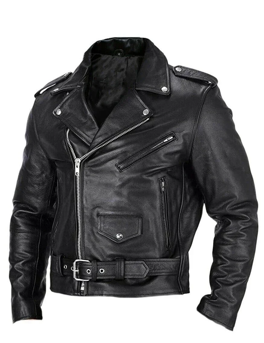 Anti-wind Fashion Leather Slim 2023 Fit Jacket Male Lapel Diagonal Motorcycle Stand Mens Men Zipper Jackets Collar