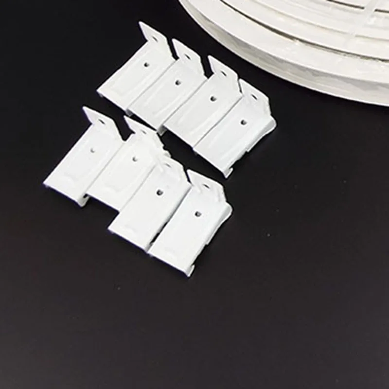 10pcs Single Side Mounting Bracket Fixed Top Installation Side mounted Curtain track rail Accessories Fixed Top Code D3