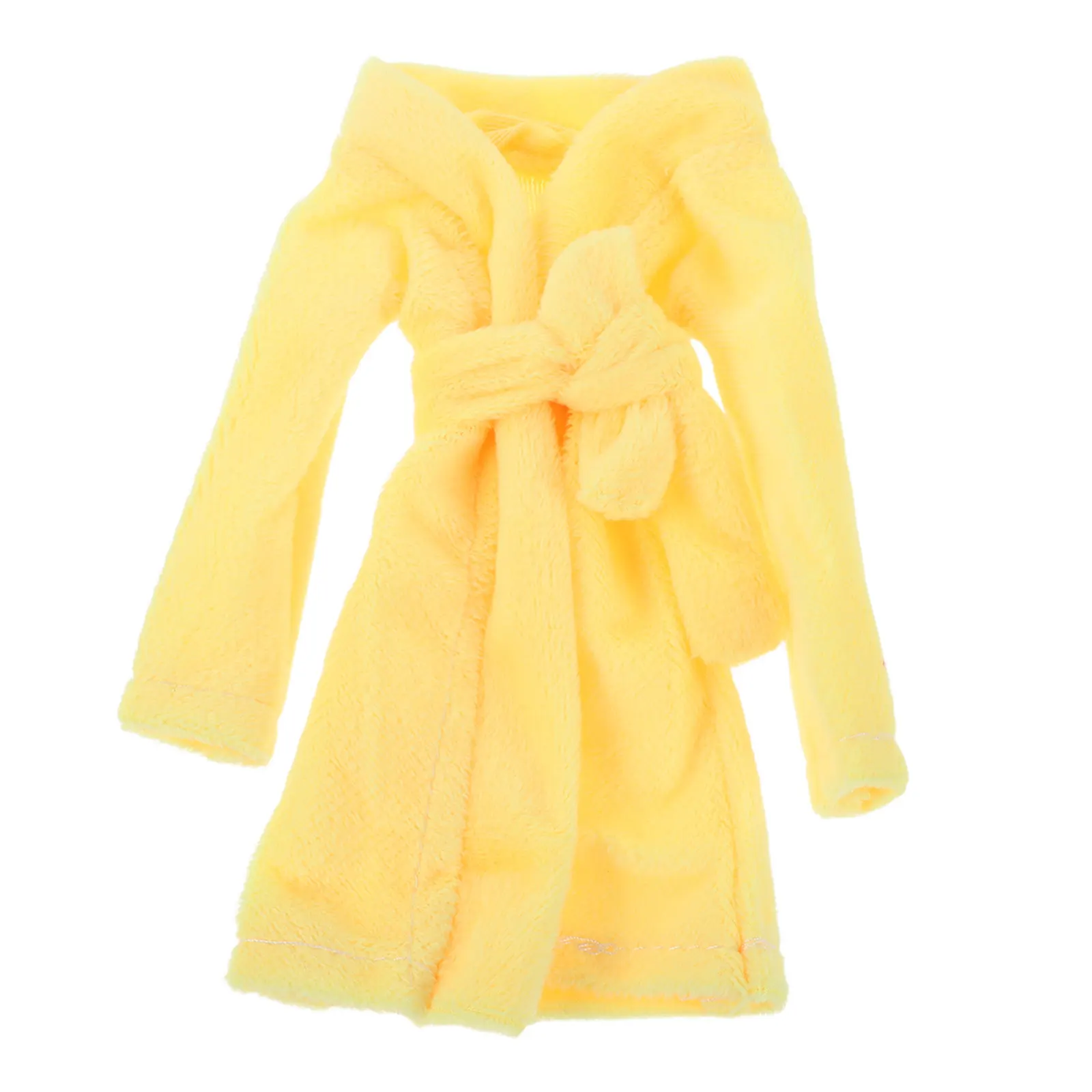 Elegant Mini Sleepwear Outfit - Soft Babydoll Bathrobe for Pretend Play Scenarios - Pajama Set for Nightwear Collection and