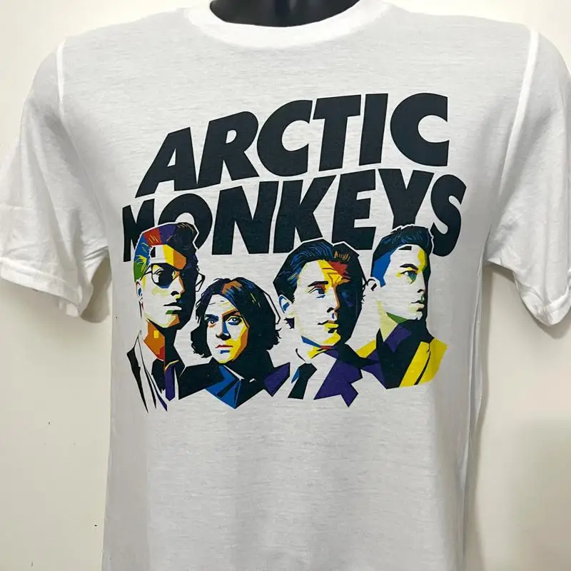 تي شيرت Arctic Monkeys Indie Rock للجنسين XS S M L XL XXL - تي شيرت القرود القطبية الشمالية