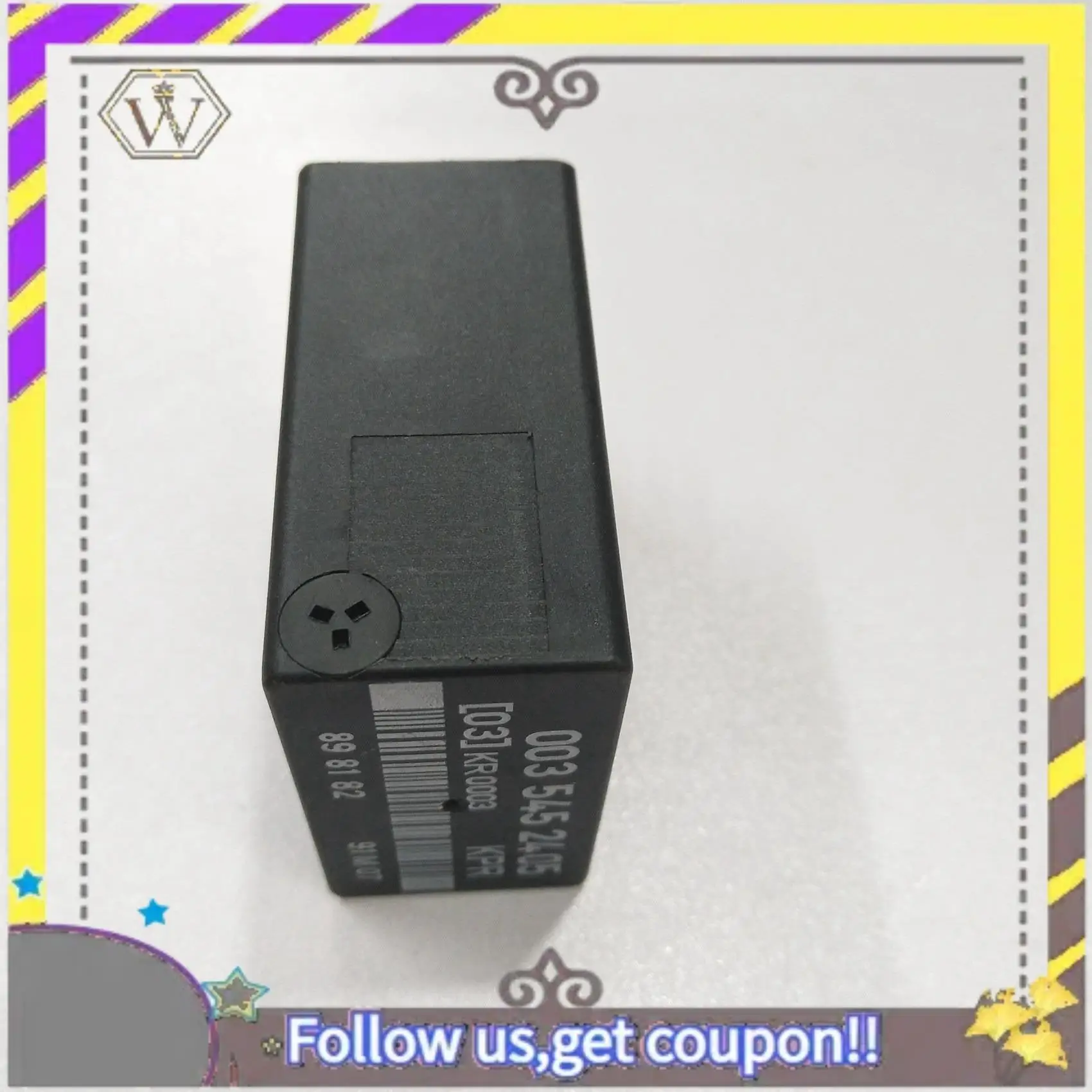 ABXV-Fuel Pump Relay 0035452405 For Mercedes-Benz W124 W126 W201 190E 260E 300E 300CE 300SE 300TE 300SEL 1987 1988 2
