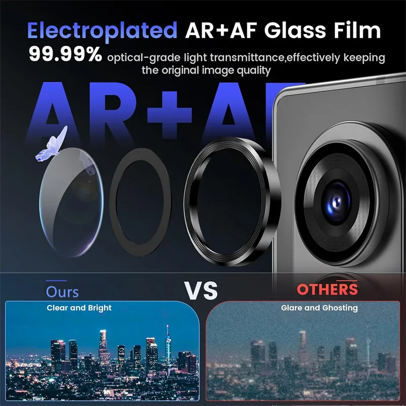 Metal Individual Ring Camera Lens Protector for Samsung