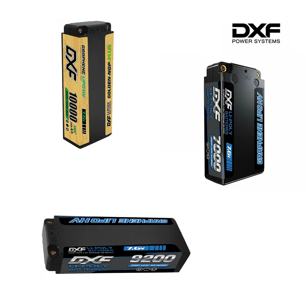 

GTFDR 2S Lipo Battery 7.6V 150C 7000mAh 9200mAh 10000mAh 5mm T Plug Hardcase for 1/10 Buggy Truggy Offroad Boat Car Helicopter