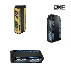 GTFDR 2S Lipo Battery 7.6V 150C 7000mAh 9200mAh 10000mAh 5mm T Plug Hardcase for 1/10 Buggy Truggy Offroad Boat Car Helicopter