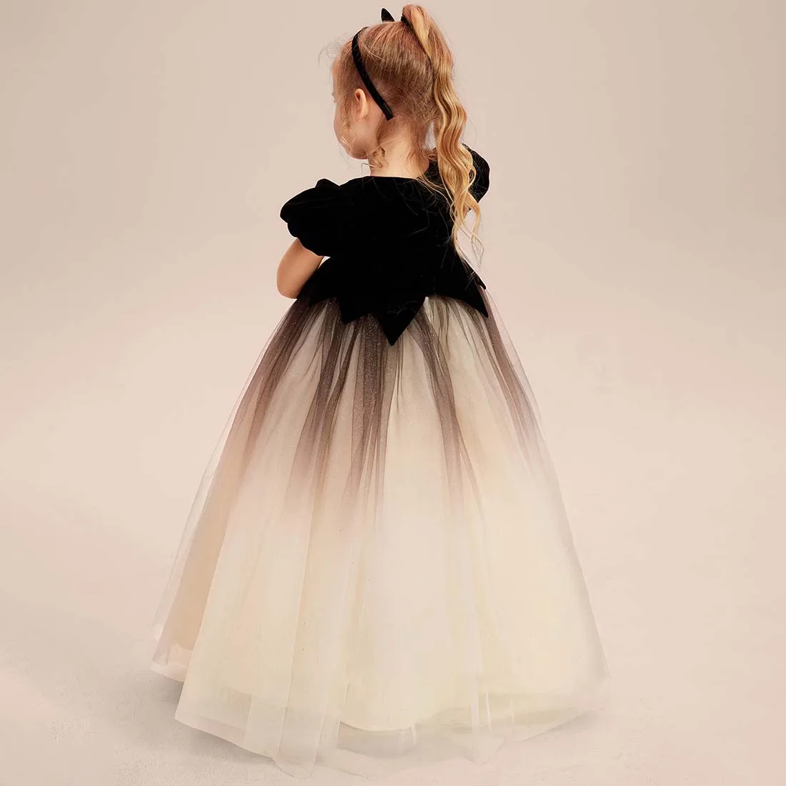 YZYmanualroom Tulle velluto Flower Girl Dress Ball-Gown/Princess Sweetheart Floor-lunghezza 2-15T