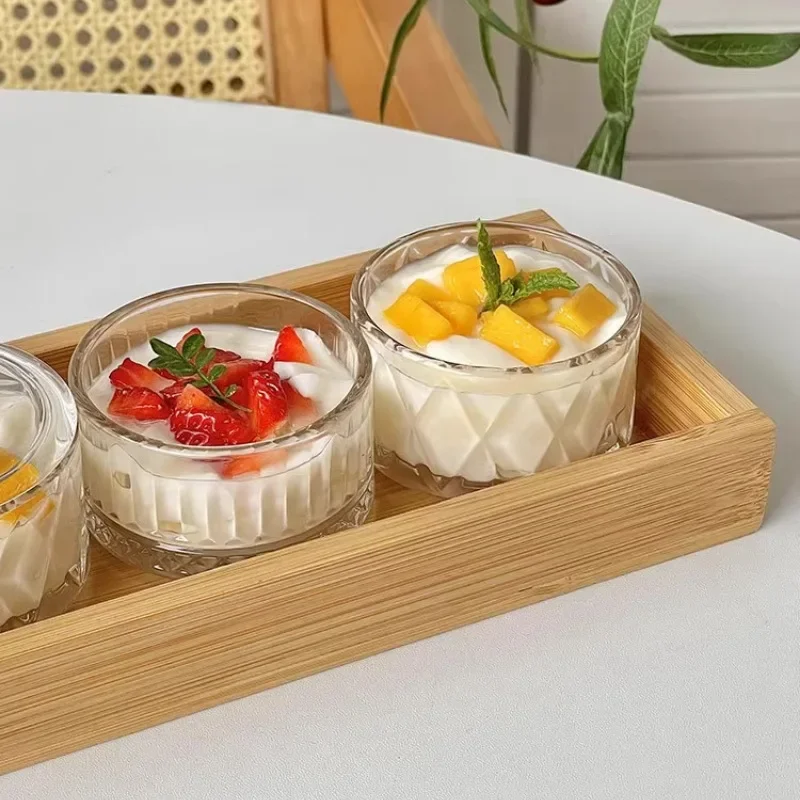 Bild 5: Eis-Dessertbecher aus Glas mit Deckel, Eisschüssel, Snacks, Joghurtbecher, Vorratsglas