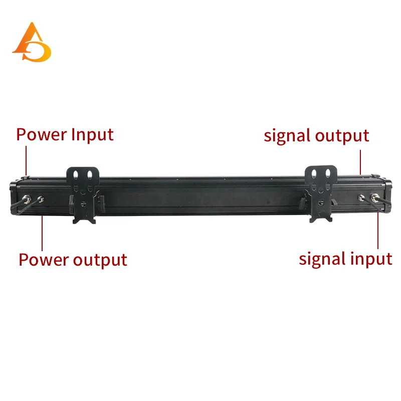 Imagem -05 - Led Bar Wall Wash Lights 18x12w Rgbw Ip65 Impermeável Luzes de Inundação para dj Bar Xmas Show Iluminação do Palco 4in 1