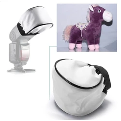 Soft Cloth Universal Flash Diffuser Diffusor Cover Cap Softbox for Canon Nikon Yonguo Nissin Metz Oloong Meke Flashgun Speedlite