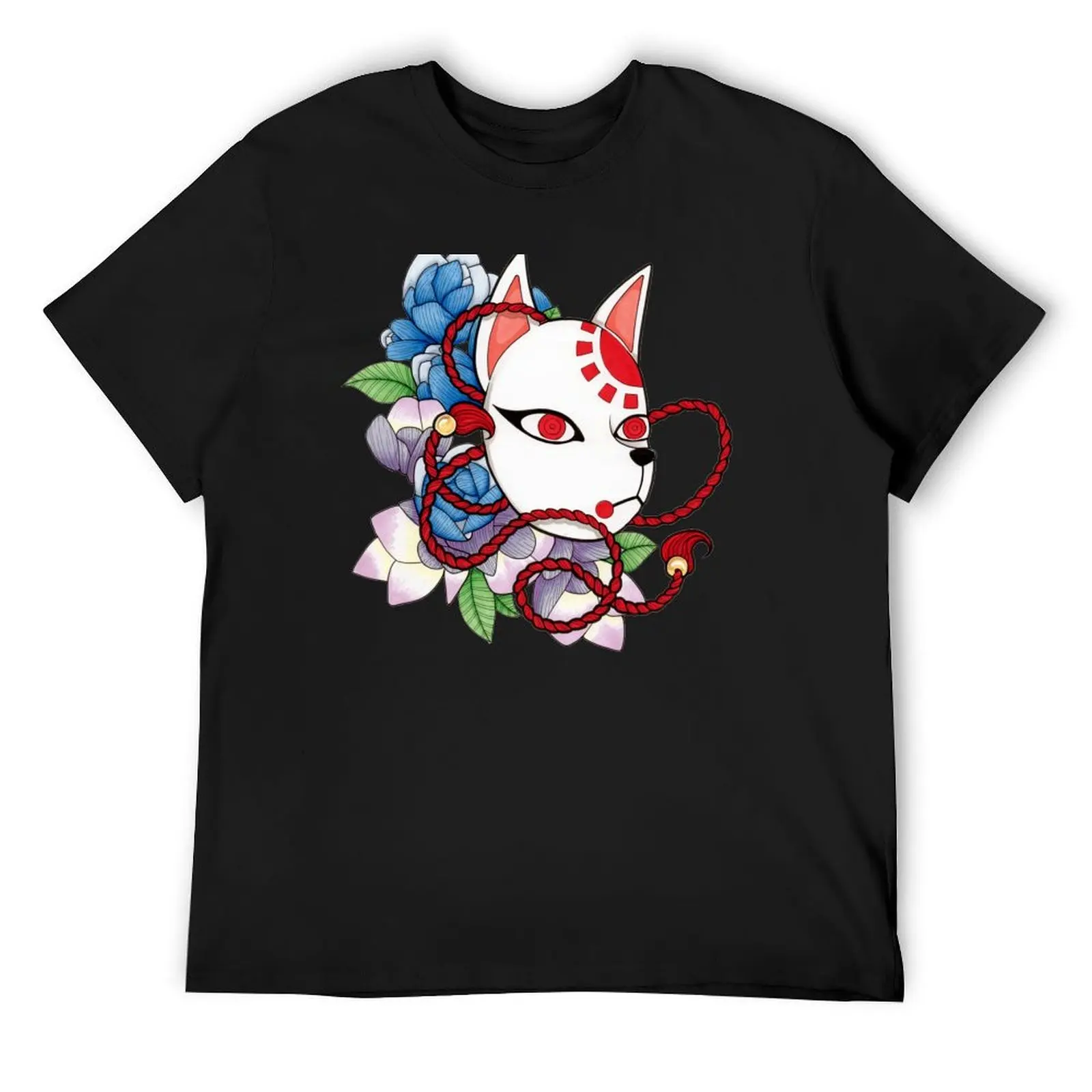 

Kitsune T-Shirt blue lock essential t shirt man t shirt Aesthetic clothing t shirts for men