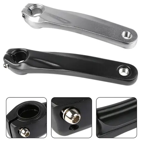 자전거 크랭크 암 자전거 왼쪽 크랭크 암-Shimano M4050 M590 M610 SLX/XT/XTR 크랭크 셋 알루미늄 합금 교체 부품