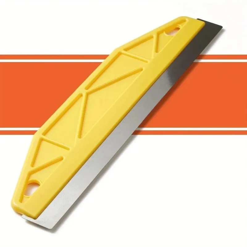 Heavy-Duty Paint Shield Edger Yellow with Ergonomic Handle Wall Painting Tool Plastic Metal Edge-Durable Painting Accessory image 4